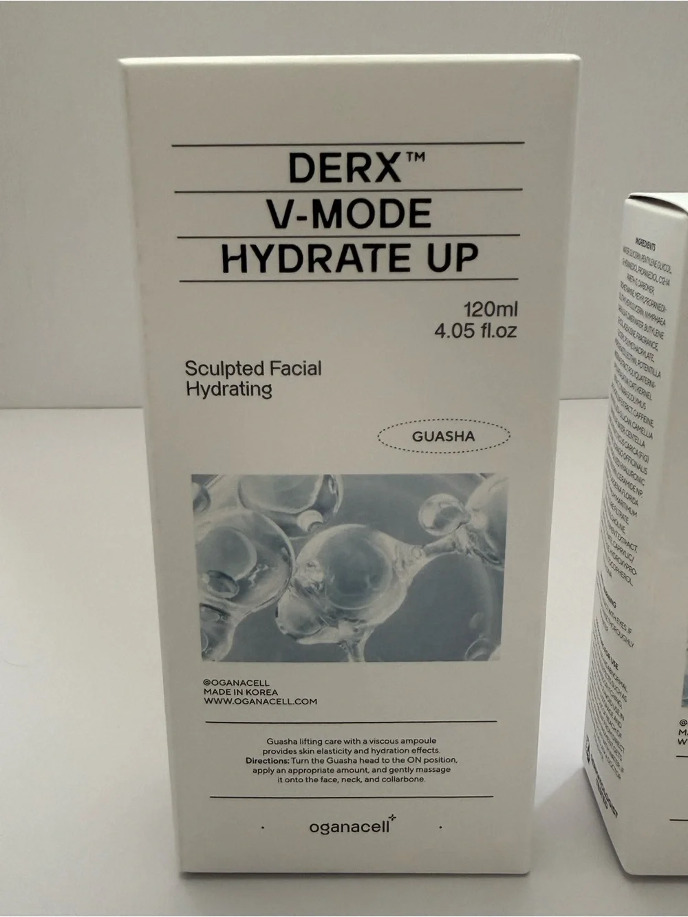 Oganacell PDRN Peptide Gua Sha Lifting Gel Cream Jawline Sculpting Refill Set